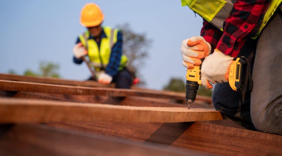 Professional residential roofers in Amherst, VA